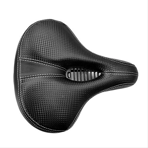 Mountain Bike Seat : NBHUYT Comfortable Bicycle Saddle Breathable Bicycle Saddle Seat Soft Thickened Mountain Bicycle Seat Pad Cushion Cover Shockproof Bicycle Saddle