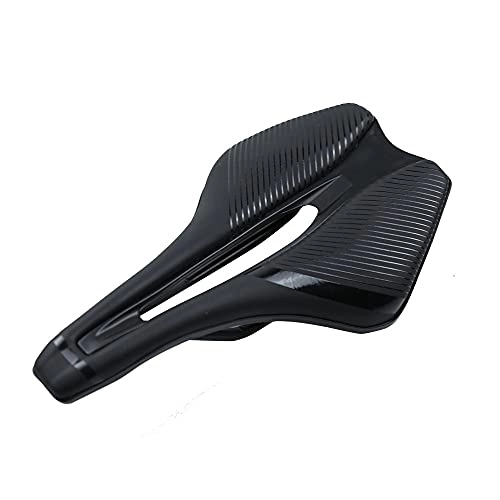 Mountain Bike Seat : New Soft Silica Gel Bicycle Saddle PU Leather Comfortable Road Mountain Bike Seat Cushion Shockproof Front Seat Mat 245 x 143mm
