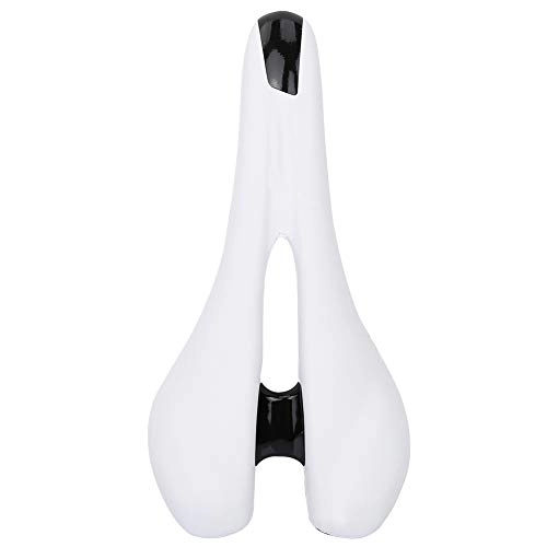Mountain Bike Seat : OhhGo Mountain Road Bike Seat Comfortable Shockproof Saddle Replacement Bicycle Accessory(White)