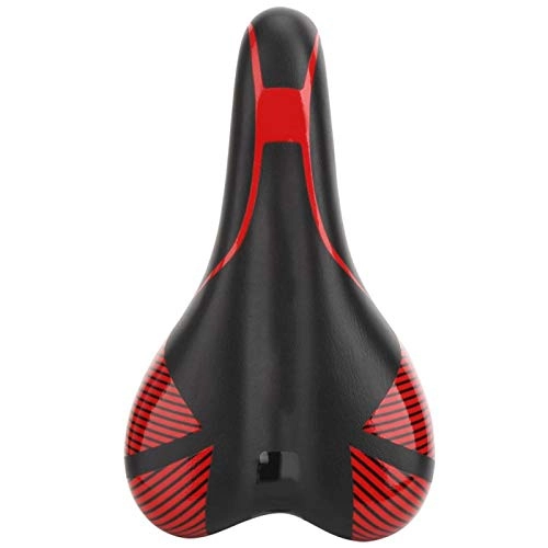 Mountain Bike Seat : Okuyonic Sponge Non-slip Bike Seat Saddle Replacement Accessory Mountain Bicycle Accessories High durability robust for Home Entertainment(red, 113 saddle)
