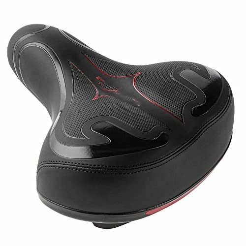 Mountain Bike Seat : OUSIKA Bike Seat Bicycle Saddle Breathable Shock Absorption Waterproof Comfortable Cycling Mountain Bike Cushion Seat for Road Bike Bicycle