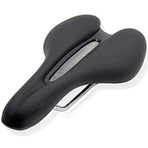 Mountain Bike Seat : Pessica Bicycle soft and comfortable seat cushion Breathable anti-fatigue mountain bike saddle Bicycle spare parts Cycling equipment cushion 280 * 160cm, B