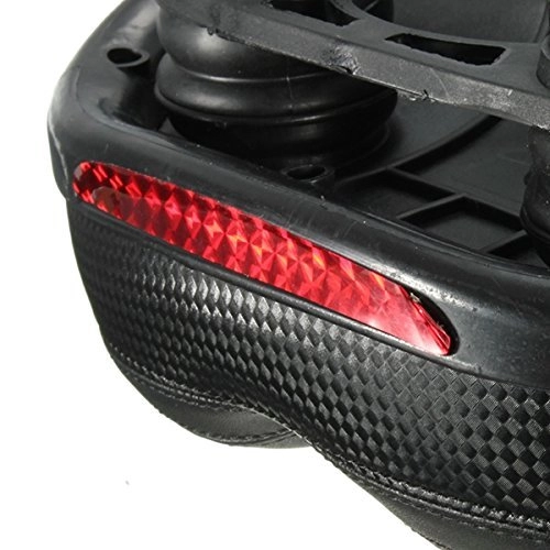 Mountain Bike Seat : Philna12 Bicycle Seat Cushion Bike Shockproof And Reflector Saddle-Black