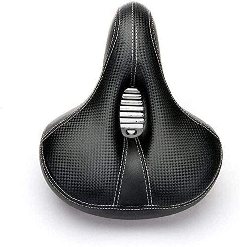 Mountain Bike Seat : Plztou Bicycle Saddle for Men Cycling Cushion Pad Shockproof Design Hollow and Breathable Premium Bicycle Saddle Cushion Suitable for Mountain Bike Seat Thicken Bike Saddle Bike Cushion for Men Women