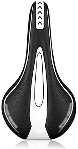 Mountain Bike Seat : Professional Soft Bike Saddle， 2021 New Silicone Comfortable Super Soft Mountain Bike Cushion Hollow Cushion Bicycle Bicycle Cushion Accessories 9 Colors Optional, a Bicycle Saddle for MTB, Spinning Bi