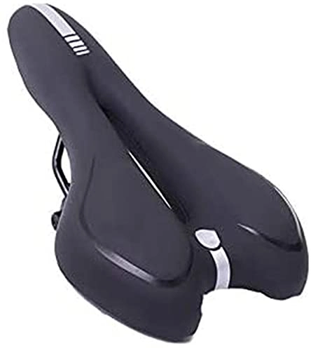 Mountain Bike Seat : Professional Soft Bike Saddle， Bicycle Seats for Men And Women, Comfortable Bicycle Seats, Universal Wide Bicycle Saddles with Shock-Absorbing Rubber And Mounting Tools, b Bicycle Saddle for MTB, Spinn