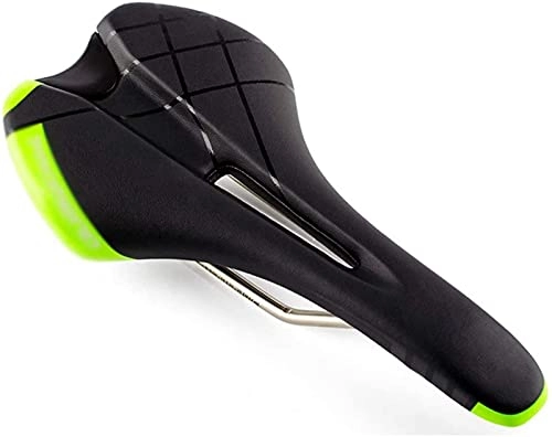 Mountain Bike Seat : Professional Soft Bike Saddle， Comfortable Anti-Skid Shock-Absorbing Hollow Bicycle Cushion Mountain Bike Professional Road Bicycle Cushion Outdoor Or Indoor Riding, B Bicycle Saddle for MTB, Spinning