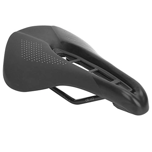 Mountain Bike Seat : Pwshymi wear-resistant Bike Seat Comfortable Saddle Replacement Cycling Accessory High robustness durable Mountain Bike Road Accessories for trail riding(black)