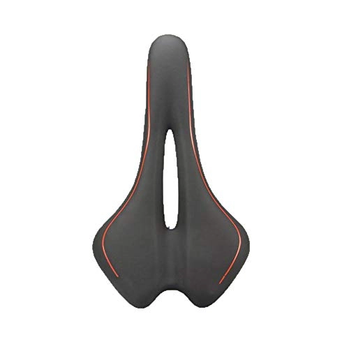 Mountain Bike Seat : PZXY Bicycle seat Mountain Bike hollow breathable silicone widened big butt super soft cushion seat Cushion 275 * 155mm