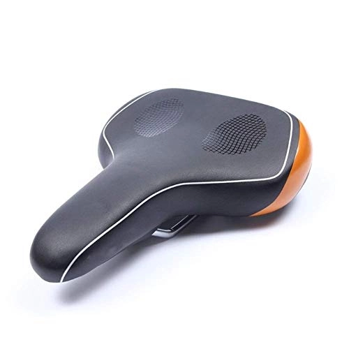 Mountain Bike Seat : Qiutianchen Bicycle Seat Cushion with Taillight for MTB Road Gel Comfort Hybrid Cyclists Bike Seat Bicycle Saddle Soft Wide Bike Saddle for Mountain Bike Road Bike