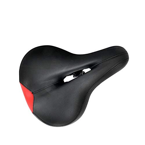 Mountain Bike Seat : QLZDQ Thicken Bicycle saddle Bike seat Soft high-density sponge damping For Men comfort