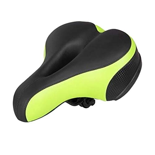 Mountain Bike Seat : QSCTYG Bicycle Seat Bicycle Saddle Breathable MTB Bike Cycling Comfort Hollow Out Seat Reflective Strip Mountain bicycle saddle