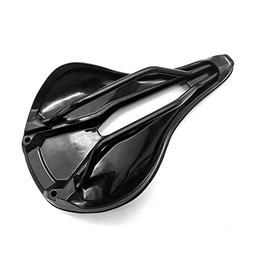 Mountain Bike Seat : QWXZ Bicycle seat Bicycle Saddle Road MTB Mountain Bike Seat Race Cycling Seat Cushion Triathlon Bike Saddles black for men Bike Accessories Soft and breathable (Color : Carbon 2)