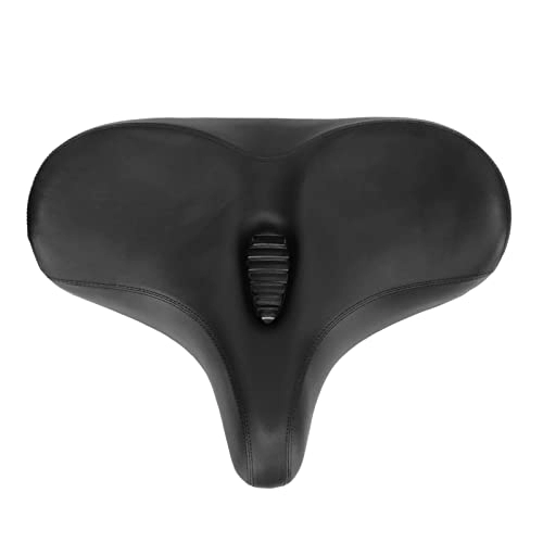 Mountain Bike Seat : Raguso Soft Bicycle Cushion, Streamlined Design Foam Bike Saddle Shock Absorbing Large Contact Area for Mountain Bikes for Cycling