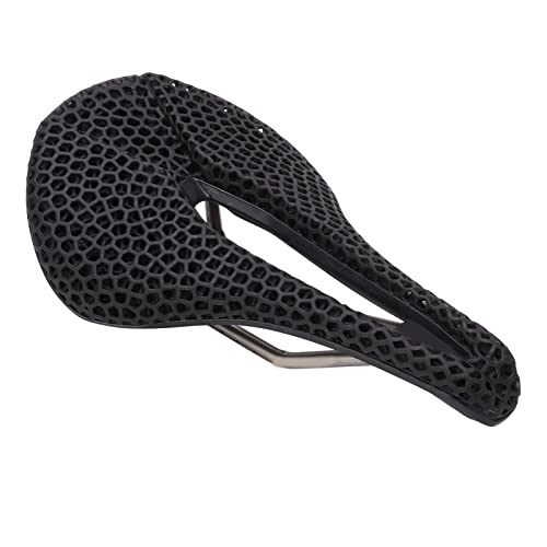 Mountain Bike Seat : RiToEasysports Bike Seat, Bike Seat Cushion Most Comfortable 3D Printed Beehive Structure Middle Hollow Design Bike Seat Replacement for Mountain Bike, Road Bike Bicycle And Spare Parts
