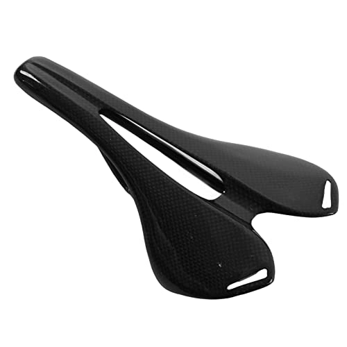 Mountain Bike Seat : Road Bike, High Friction Force Reduce Perineal Pressure Center Hollow Simple Installation Bike Cushion 3K for Long Riding(3K bright light)