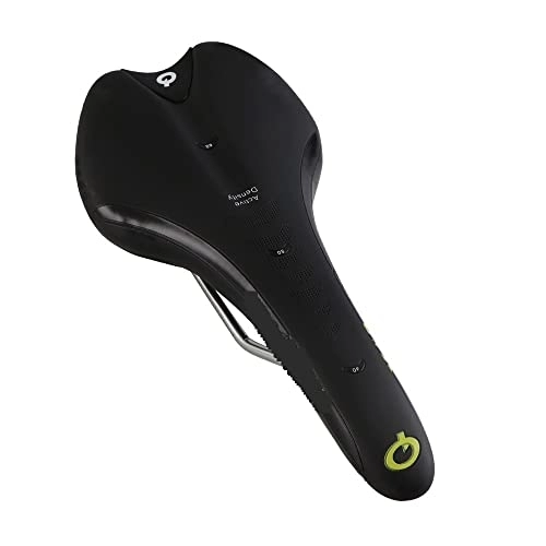 Mountain Bike Seat : Road Mountain Bike Lightweight Seat Steel Bow Waterproof Pressure-resistant Bicycle Hollow Comfortable Cycling Saddle