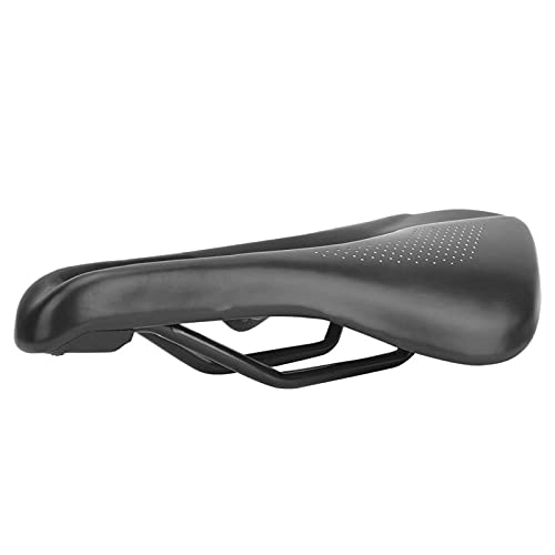 Mountain Bike Seat : robust durable Mountain Bike Road Accessories exquisite workmanship Hollow Bike Seat Comfortable Saddle Replacement Cycling Accessory for trail riding(black)