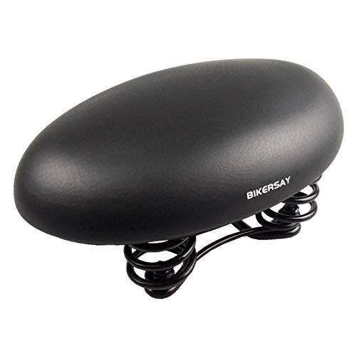 Mountain Bike Seat : S / J Bicycle Saddle Men Women Bicycle Seat Ergonomic Without Nose Shock-proof Bicycle Saddle Black, For Mountain Bikes, Racing Bikes, City Bike Trekking, For Long Distance Or Short Distance Cyclists