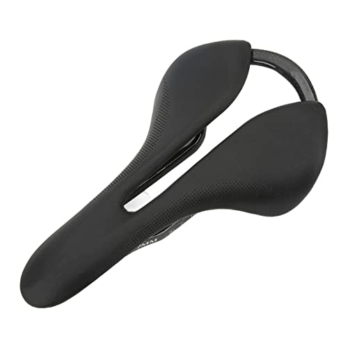Mountain Bike Seat : Saddle Replacement, Shock Absorption Labor Saving Good Support Bike Seat Saddle with Carbon Fiber Bow for Mountain Road Bikes