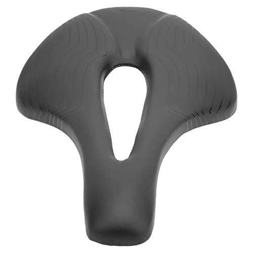 Mountain Bike Seat : SALUTUY Mountain Bike Cushion, No Burden Hollow Bike Saddle with Central Relief Zone and Ergonomics Design for Most Bicycle Men and Women