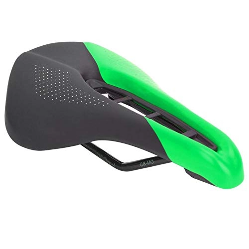 Mountain Bike Seat : SALUTUY Mountain Bike Road Equipment robust Hollow Bike Seat Comfortable Saddle Replacement Cycling Accessory wear- for Home Entertainment(dark green)
