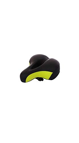 Mountain Bike Seat : SCRT Bicycle Cushion Reflective & Breathable & Shock Absorption & Comfort Mountain Bike Saddle Equipment Accessories (color : Green)