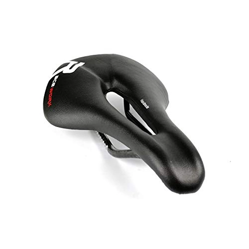 Mountain Bike Seat : Seat, Bike Seat Carbon Fiber Hollow Ventilation Dustproof and Waterproof Suitable for Mountain Road Bikes Bicycle Saddle Cushion