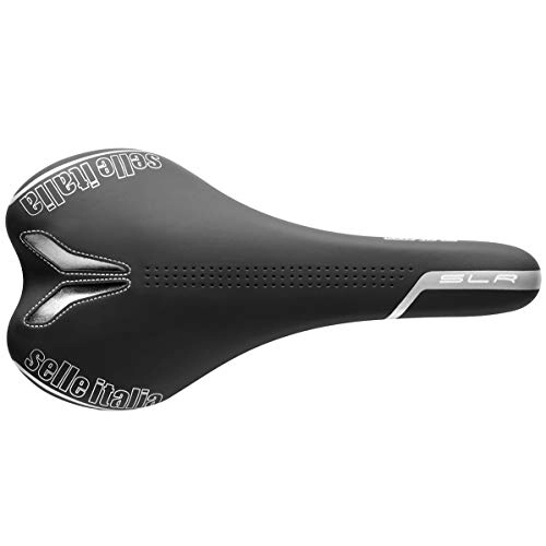 Mountain Bike Seat : Selle Italia SLR Titanium Saddle, Black, S1