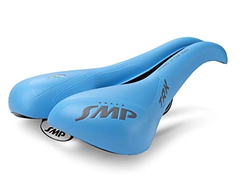 Mountain Bike Seat : Selle SMP SMPTRKLARGELB SMP TRK Large Saddle-Light Blue