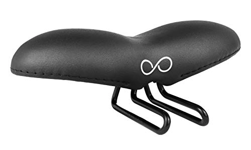 Mountain Bike Seat : sellOttO-II-A20 ARROW | The Soft bike Saddle for Men and Women |Built with Comfort & Style In Mind | Ergonomic bicycle Seat to Alleviate Pressure & Irritation on Genital area | Made in Italy
