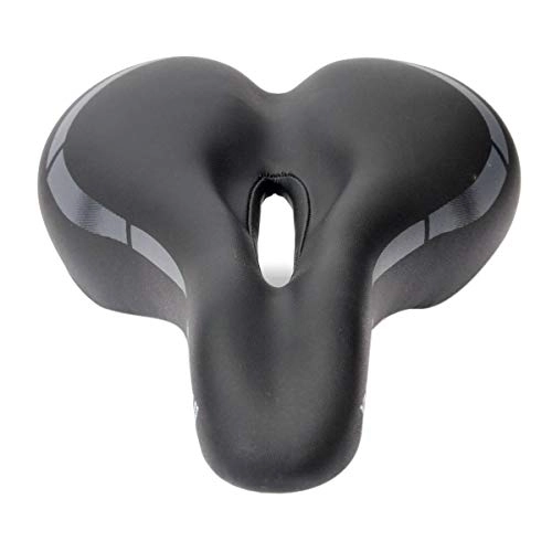 Mountain Bike Seat : shuai Cozy Saddle seat for bicycle Comfortable Hollow Bicycle Saddle PU Leather Soft Mtb Cycling Road Mountain Bike Seat Bicycle Accessories Soft, breathable, unisex