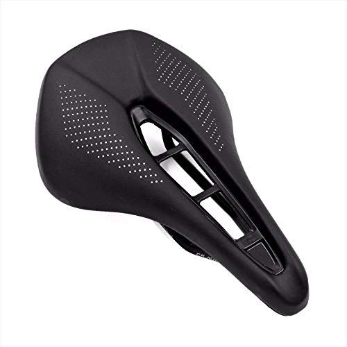 Mountain Bike Seat : shuai Cozy Saddle seat for bicycle Cycling Saddle MTB Seat Mountain Road Bike Leather Saddle Cushion Soft Bicycle Cushion Bicycle Parts Accessories Soft, breathable, unisex