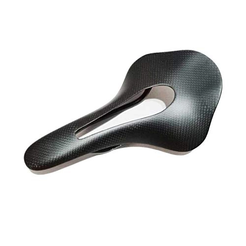 Mountain Bike Seat : SKYBLACK BICYCLE SEAT Carbon fibre bicycle saddle mountain road bike saddle, Comfortable Bike Saddle, Road Mountain MTB Gel Bicycle Seat for Men and Women, Provides Great Comfort for Riding Bike