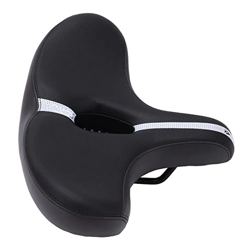 Mountain Bike Seat : Socobeta Bicycle Seat Cushion Leather Breathable Comfort Thickening for Bicycle Saddle Replacement