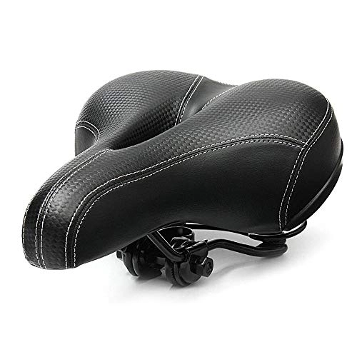 Mountain Bike Seat : Soft Bicycle Saddle Thicken Wide Bicycle Saddles Seat Cycling Saddle MTB Mountain Road Bike Bicycle Accessories Bicycle Part