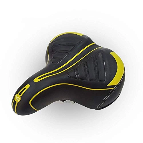 Mountain Bike Seat : TB-Scooter Mountain Bike Saddle, Streamlined Comfortable Breathable Shock-Absorbing Streamlined Microfiber Leather Bicycle Seat