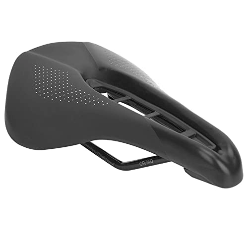 Mountain Bike Seat : Tomantery Mountain Bike Road Accessories High durability High robustness Hollow Bike Seat Comfortable Saddle Replacement Cycling Accessory for trail riding(black)