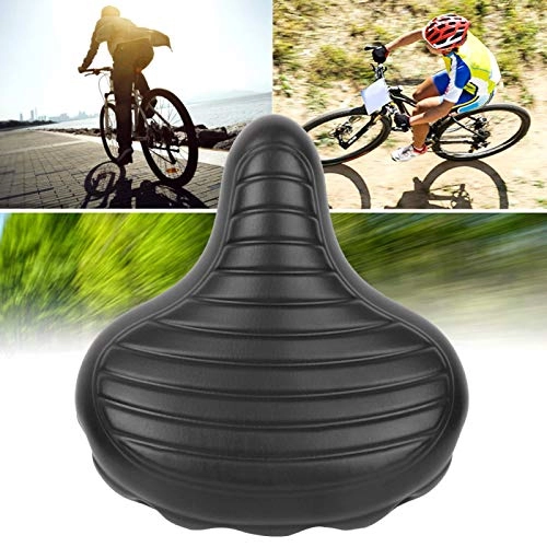 Mountain Bike Seat : Tomantery Mountain Bike Saddle Cycling Accessory For Stationary Bikes, Spinning Bikes Easy To Use And Removal(black)
