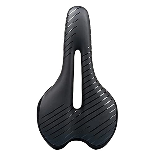Mountain Bike Seat : UOOD Bike Seat Bicycle Saddle Comfort Cycle Saddle Waterproof Soft Cycle Seat Suitable for Women and Men, Road Bike, Mountain Bike, Comfortable and Breathable