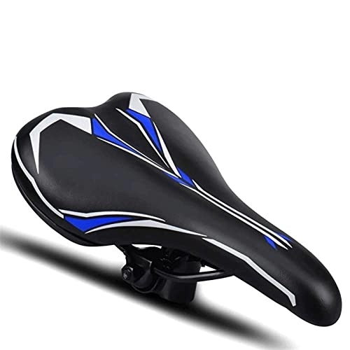 Mountain Bike Seat : UOOD Bike Seat – Extra Wide and Padded Bicycle Saddle for Men and Women Comfort – Fits Mountain Bike, Folding Bike, Road Bike, Spinning Bike Comfortable and Breathable