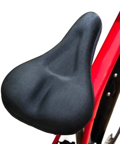 Mountain Bike Seat : UpNord Seat Gel Cover - Comfort Padded Bike Memory Foam Saddle Cushion - for Women and Men - for Soft Exercise on Stationary, Mountain and Other Bicycle Spin. Size: Normal (11x7)