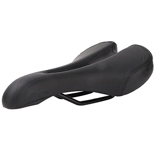 Mountain Bike Seat : Vakitar Mountain Road Folding Bike Soft Seat Shockproof Saddle(Black)