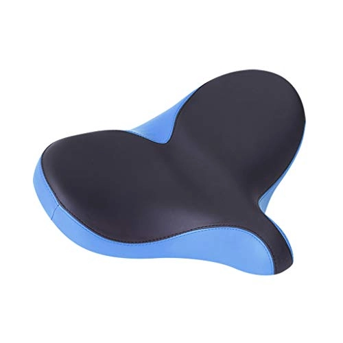 Mountain Bike Seat : waitFOR Mountain MTB Saddle Cushion Widen Big Bum Bike Seat Color Patchwork Soft Comfortable Foam Padded Bicycle Cycling Seat Soft Cushion Pad Replacement