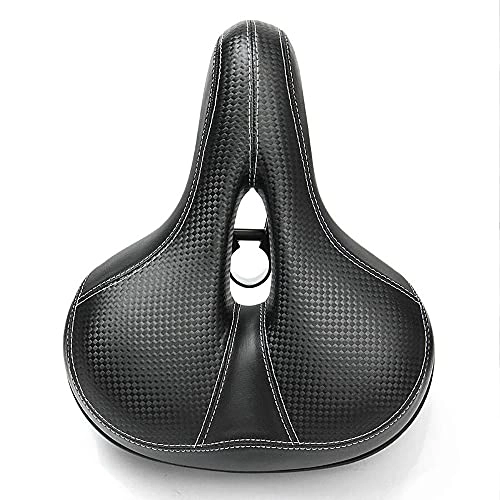 Mountain Bike Seat : WBBNB Soft Bicycle Saddle Thicken, Wide Bicycle Saddles Seat Cycling Saddle MTB Mountain Road Bike Bicycle Accessories Bicycle Parts