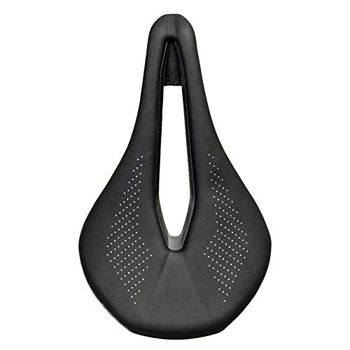Mountain Bike Seat : WGLG Bicycle Accessories Bicycle Seat Bike Seat Cushion Bike Accessories For Men Bicycle Seat Cushion Mountain Bike Racing Saddle Pu Breathable Soft Seat Cushion Black