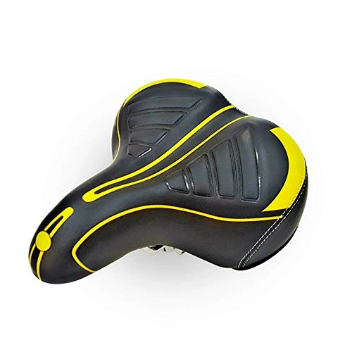 Mountain Bike Seat : WGLG Comfortable Bicycle Saddle Road Mtb Mountain Bike Bicycle Saddle Cycling Padded Cushion Cover Electric Bicycle Saddle