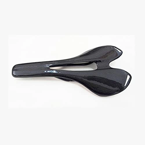 Mountain Bike Seat : WPYYI Full Carbon Mountain Bike Mtb Saddle for Road Bicycle Accessoriesfinish Good Qualit Y Bicycle Parts 275 * 143mm (Color : Gloss)