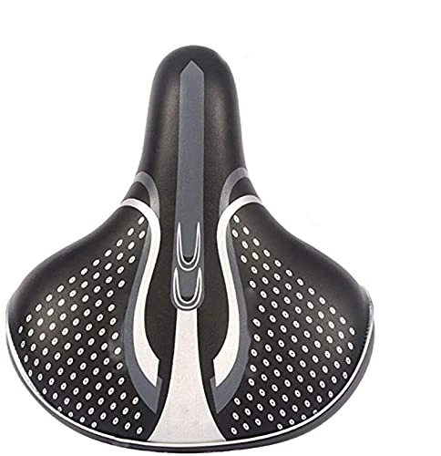 Mountain Bike Seat : Wumingrenya Shock-absorbing and waterproof bicycle saddles Road and mountain bike saddles, suitable for all types of bicycles
