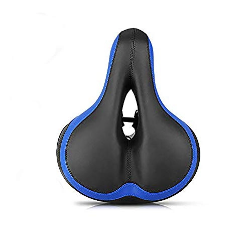 Mountain Bike Seat : WYB Mountain Bike Seat Cushion, Spring Bicycle Saddle, Elastic And Soft, Rear Reflective Strip Design, Hollow And Strong Ventilation, Riding Equipment Mountain Bike Accessories, 3